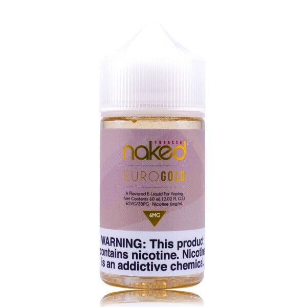 Euro Gold by Naked 100 Tobacco 60ml - Black Coral